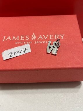 Retired James Avery Love Charm